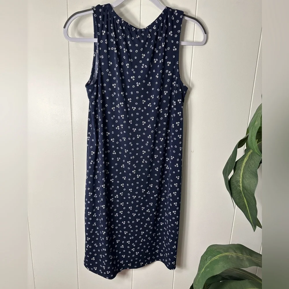 Michael Kors Navy & White Floral Dress, Size XS